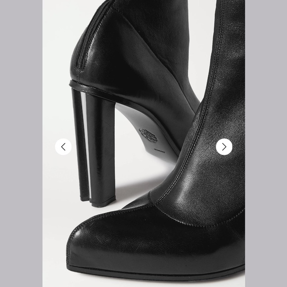 Alexander McQueen Over the Knee Knee-High Leather Boots - Picture 4 of 13
